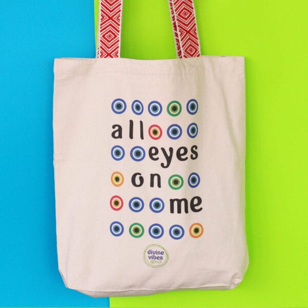 Recycled Bag “All Eyes on Me” - Divine Vibes